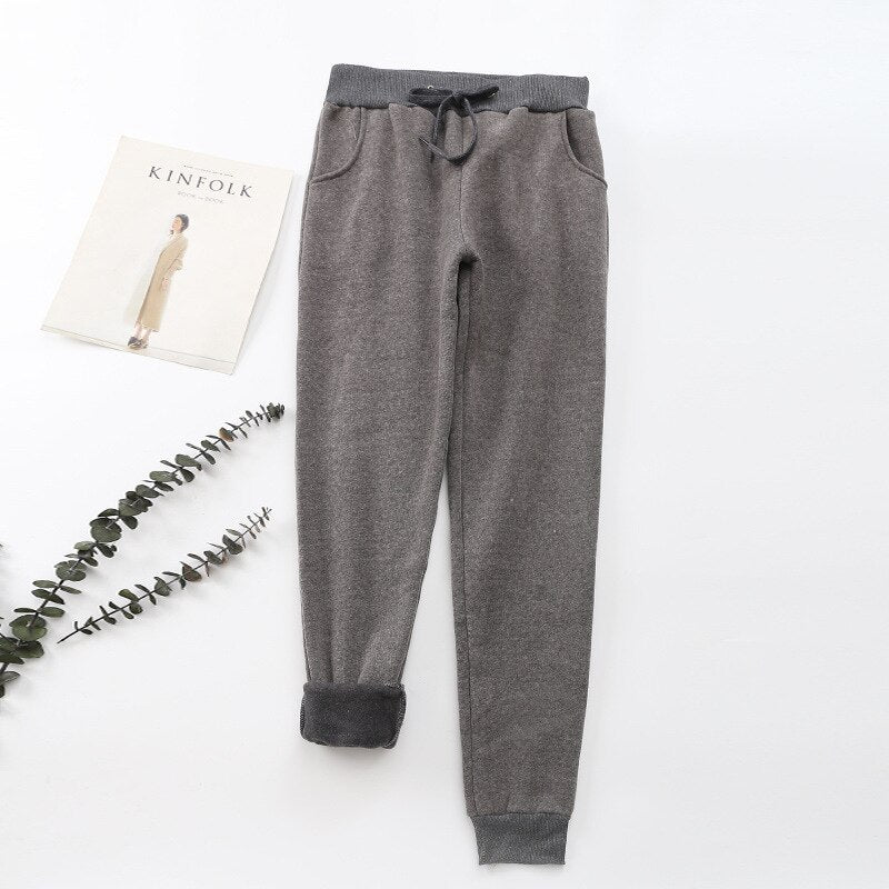 Chic und Stil - Pantalon de jogging avec doublure en polaire et poches