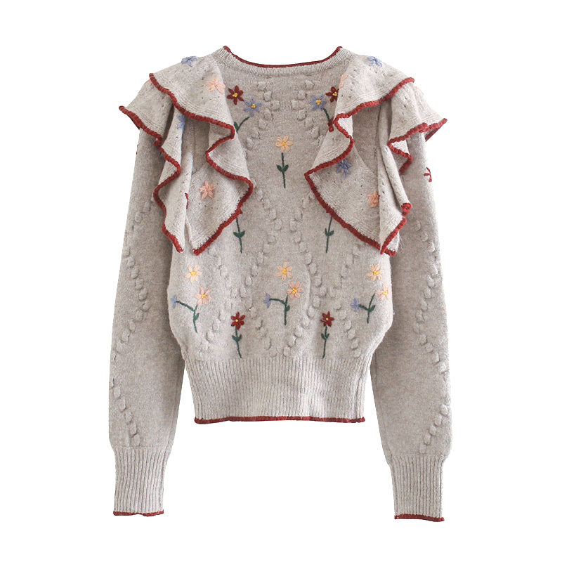 Chic und Stil | Pull fleuri