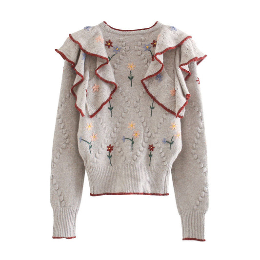 Chic und Stil | Pull fleuri