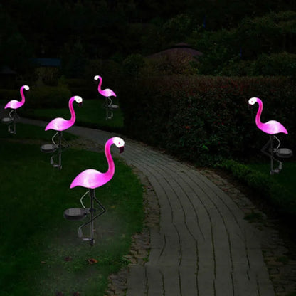 Lumière de jardin en flambeau solaire - Décoration extérieure écologique à énergie solaire-Luminaires d'extérieur / solaires-ChicUndStil