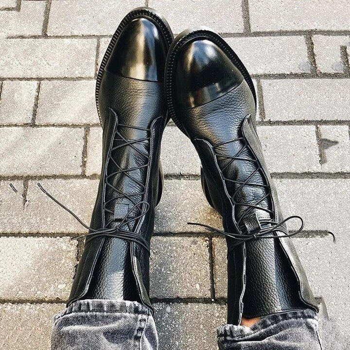 Chic und Stil | Bottines vintage à talons pour femmes
