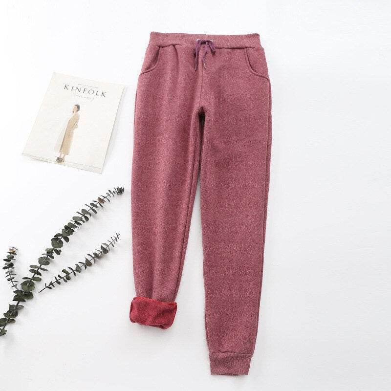 Chic und Stil - Pantalon de jogging avec doublure en polaire et poches