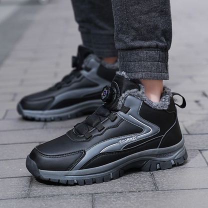 Chic und Stil | Chaussures d'extérieur d'hiver - Doublure en polaire Antidérapant