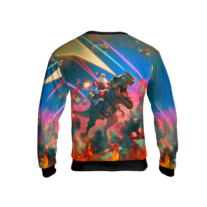 Chic und Stil | Je vais détruire Noël pull, pull de Noël moche de Santa - HYPERFAVOR