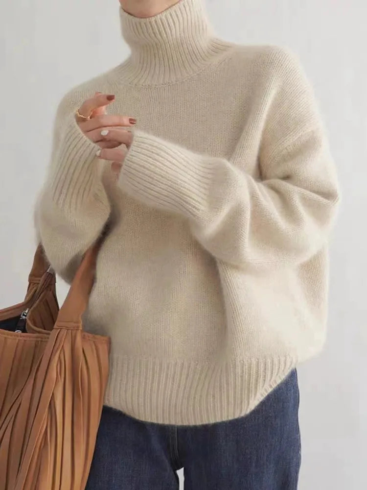 Chic und Stil | Pull à col montant