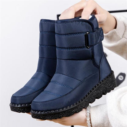 Chic und Stil - Les nouvelles bottes en coton rembourrées, imperméables et antidérapantes