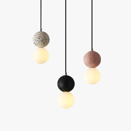 Lampe de Table Moderne en Forme de Boule avec LED-Plafonniers-ChicUndStil