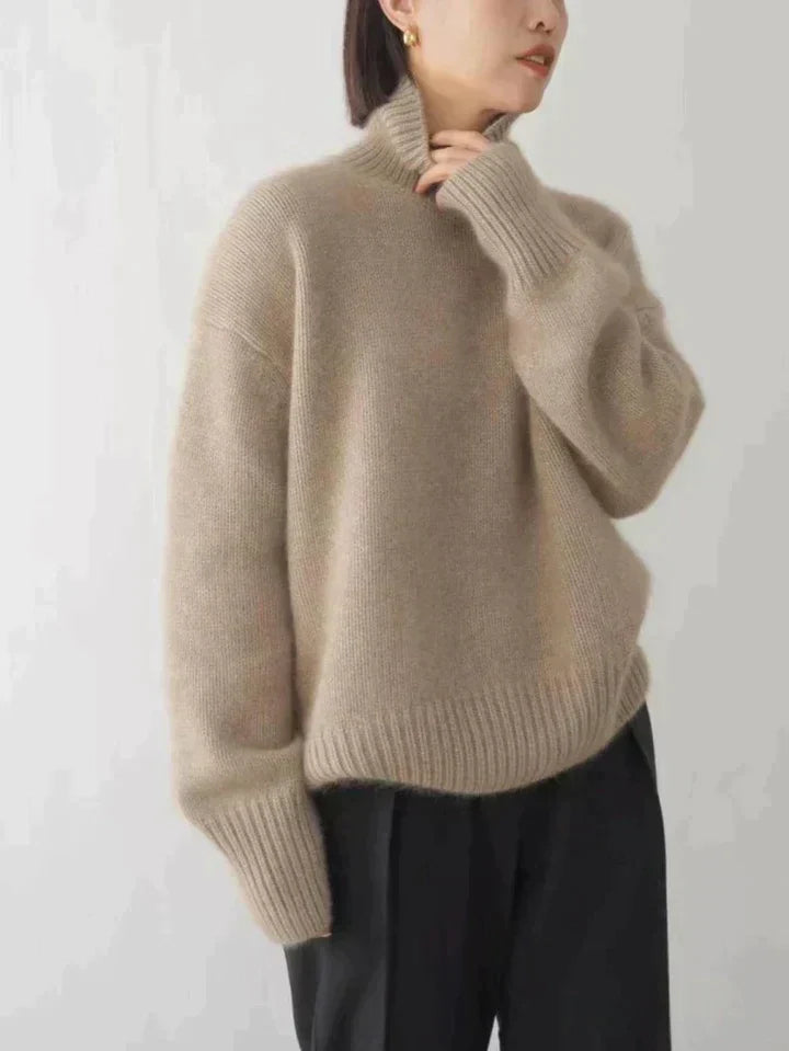 Chic und Stil | Linea Cachemire Pull à col roulé