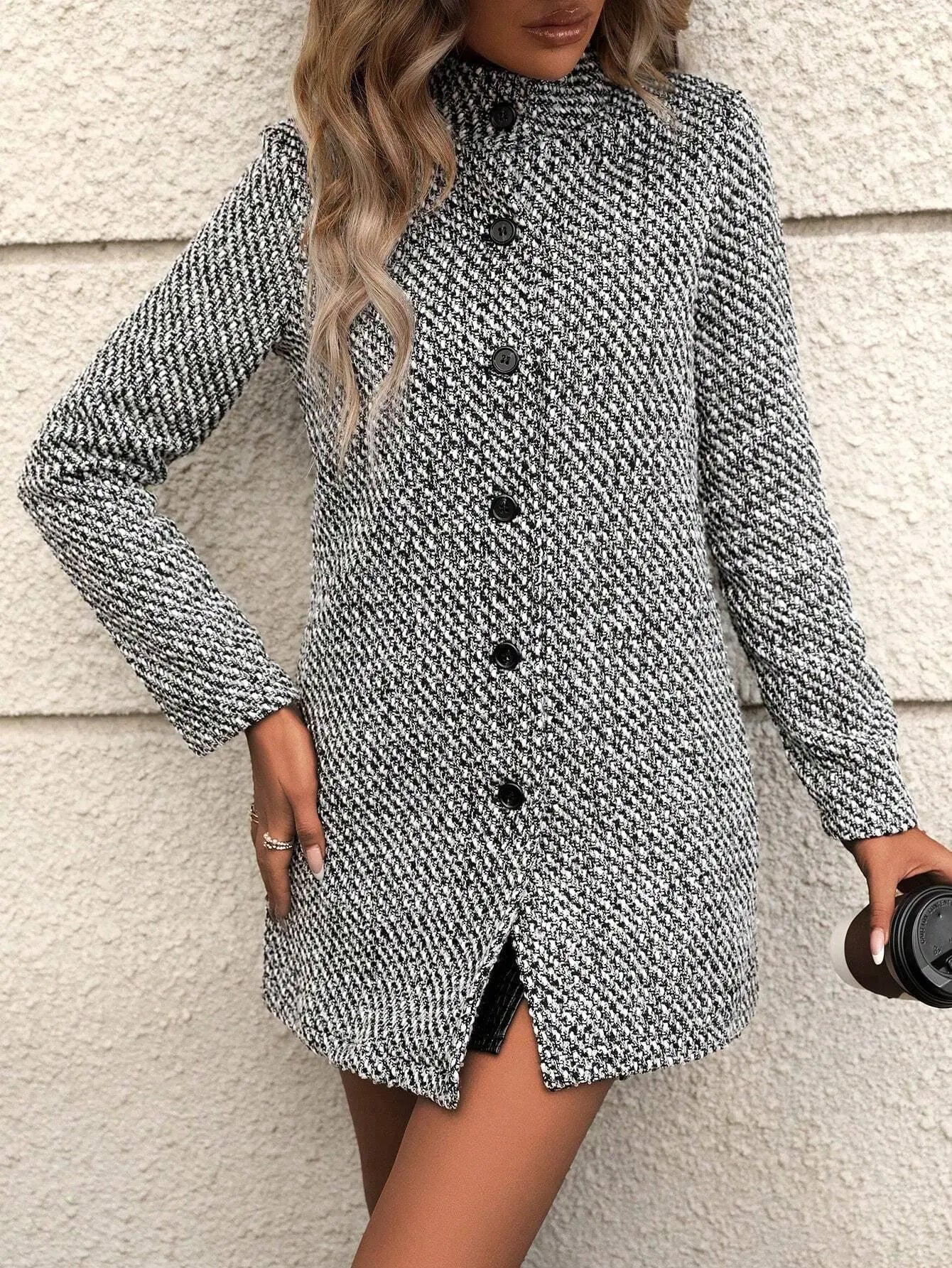 Manteau En Lain Pour Femme Coat ChicUndStil 