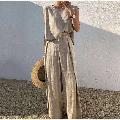 Chic and Style | Elegant linen summer set