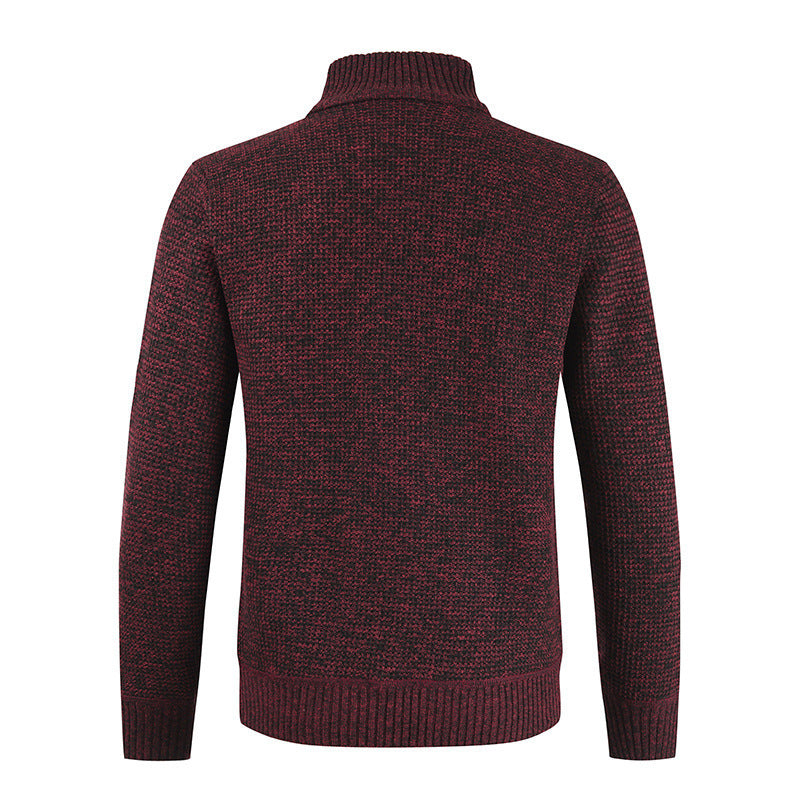 Functional jacket for men with modern high collar and innovative materials Chic and Style