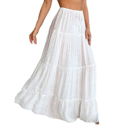 Jupe maxi à volants pour femmes Chic und Stil 1753241309