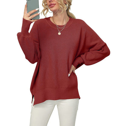 Femmes Pull en tricot surdimensionné Chic und Stil