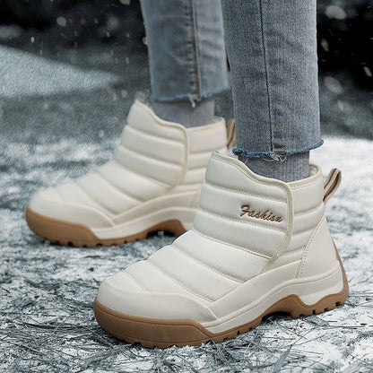 Bottes d'hiver pour femmes avec doublure intérieure isolée Chic und Stil
