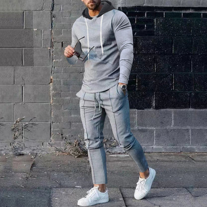 Men's sporty hoodie set with stylish jogger pants Chic and Style