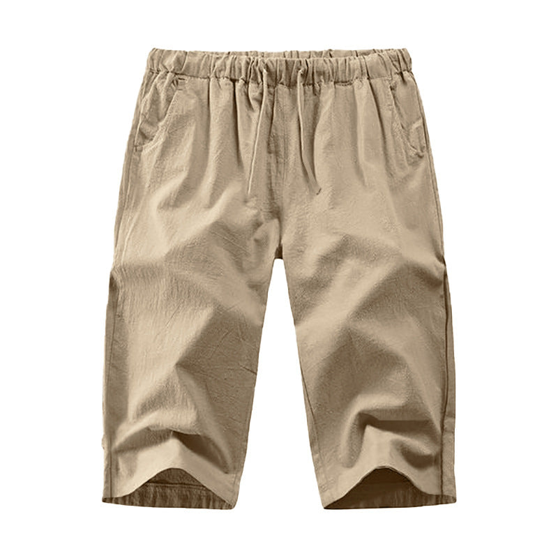 Pantalons de loisirs légers pour hommes avec taille élastique et poches latérales pratiques Chic und Stil