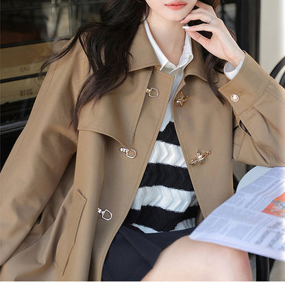 Manteau trench utilitaire élégant pour femmes Chic und Stil