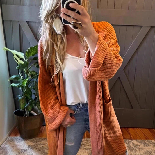 Gilet léger en tricot pour dames avec poches pratiques et coupe décontractée Chic und Stil