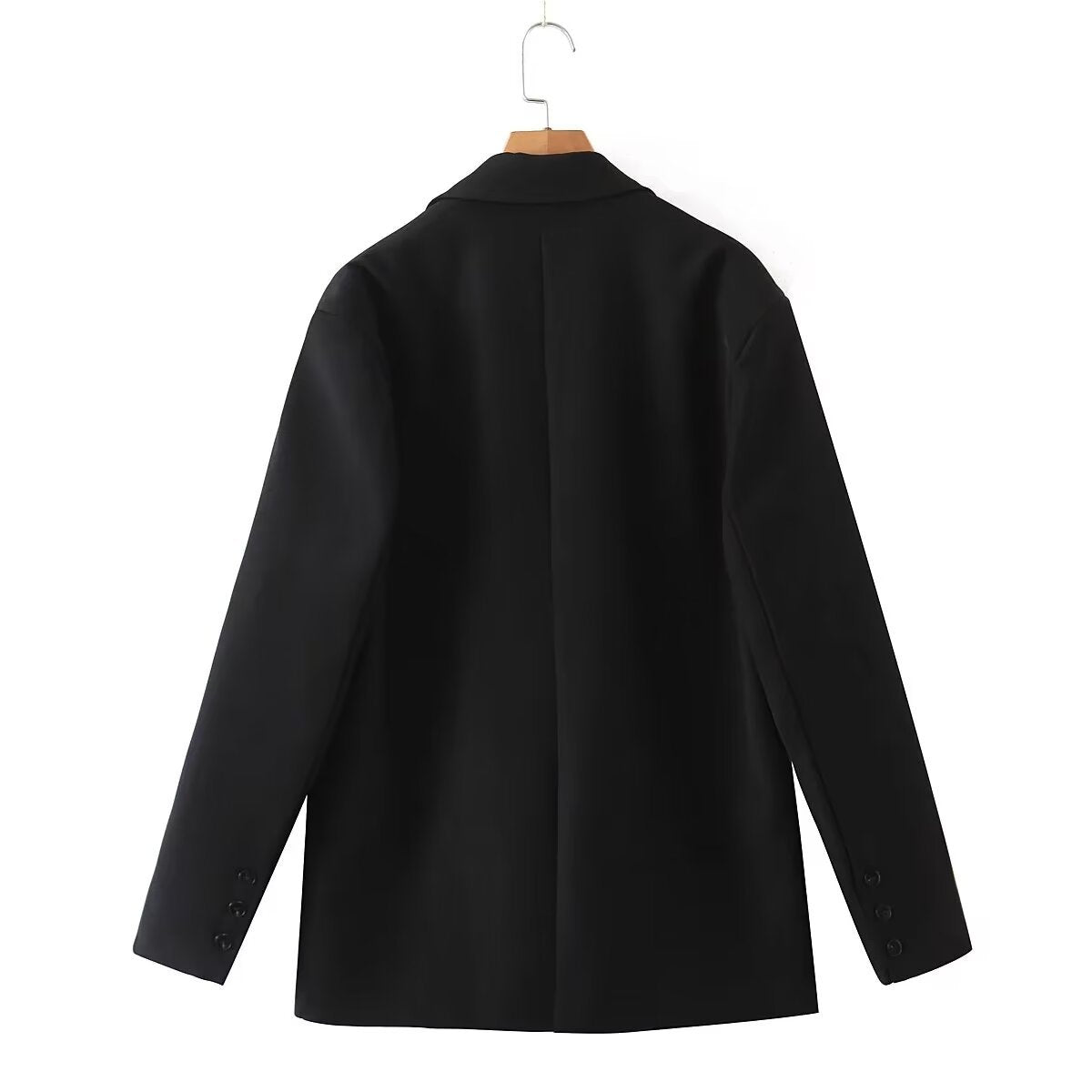 Blazer oversized pour femmes avec un élégante revers et des poches pratiques Chic und Stil