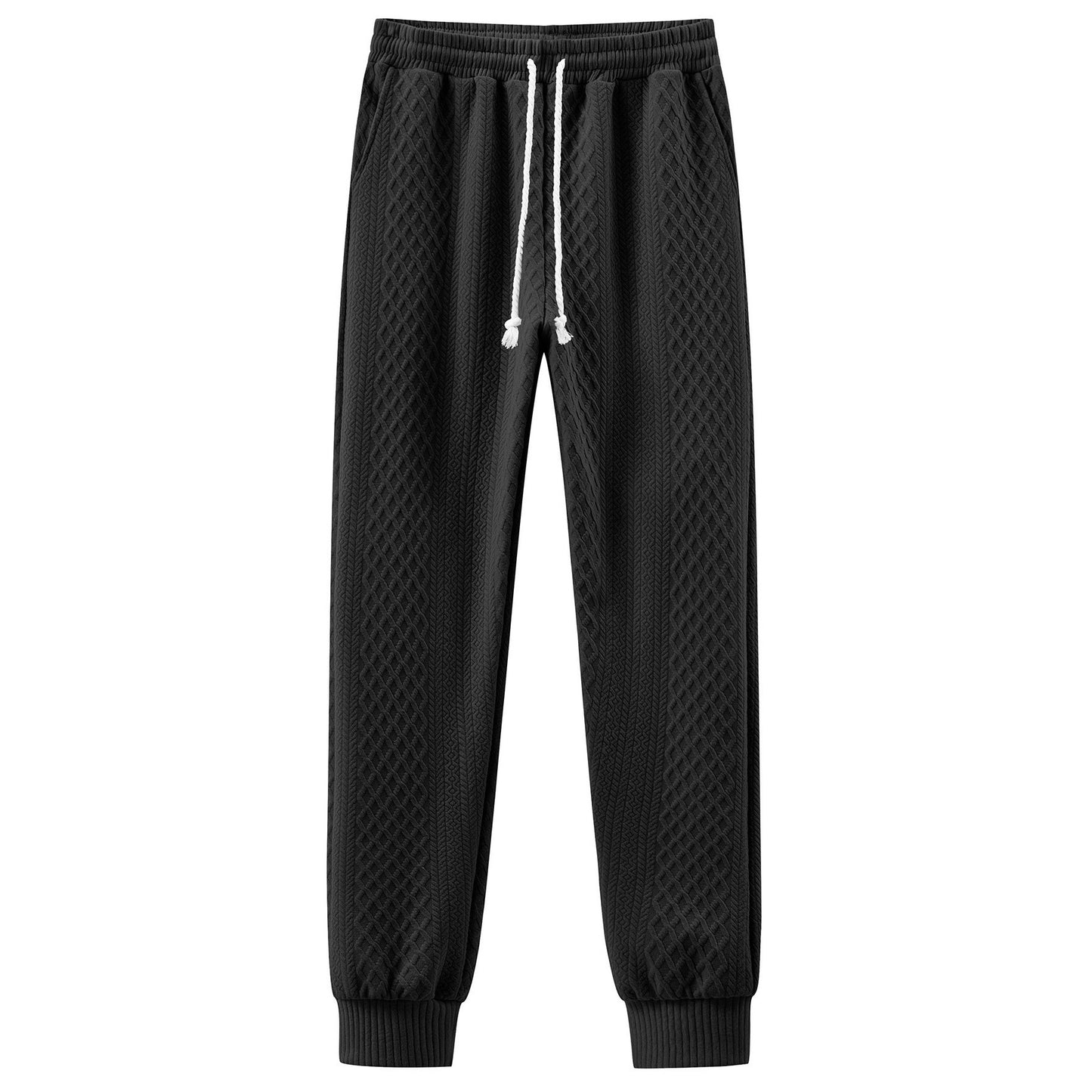 Comfortable sweatpants for men with an innovative structured design and an adjustable waist Chic and Style