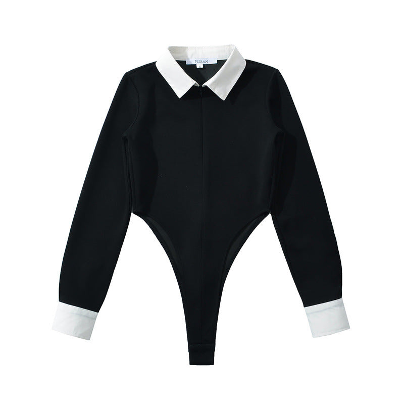 Ladies Elegant High-Waisted Pants with Decorative Belt Chic and Style