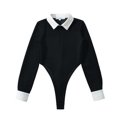 Ladies Elegant High-Waisted Pants with Decorative Belt Chic and Style