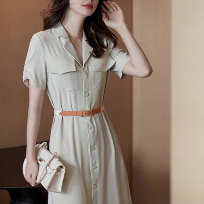 Robe chemise utilitaire pour femmes Chic und Stil