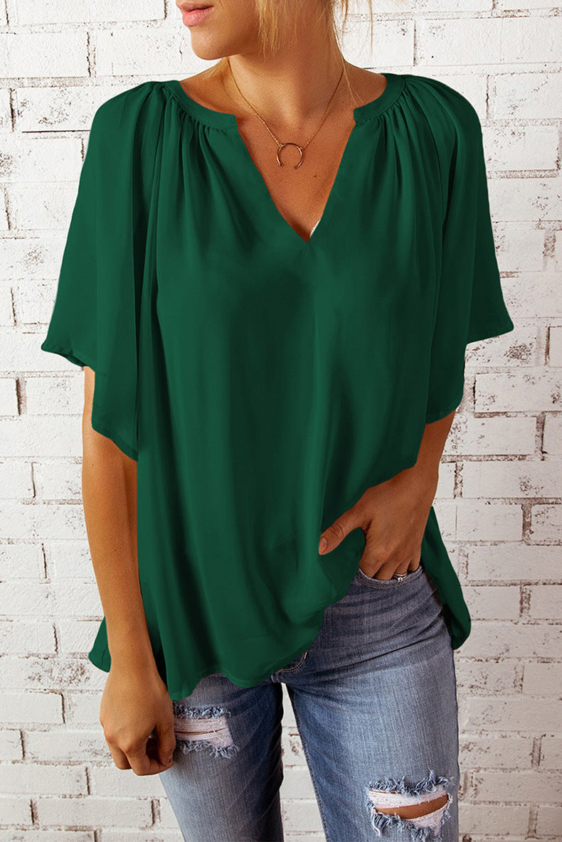 Blouse en Chiffon Élégante pour Femmes Chic und Stil