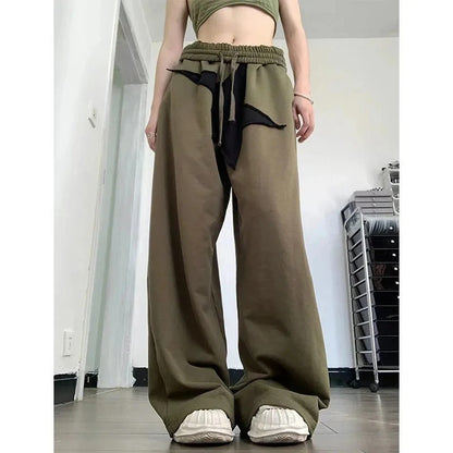Women Comfortable Loose Jogging Pants with Elastic Waist and Practical Pockets Chic and Style