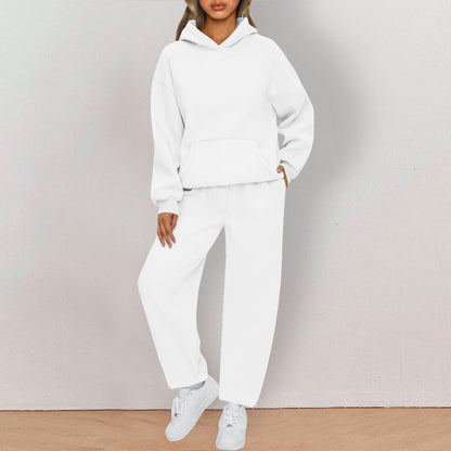Dames confortables Oversized sweats avec poche kangourou Chic und Stil