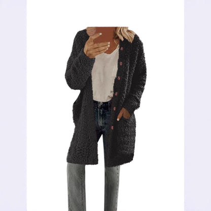 Dames Pull Cardigan Chic und Stil