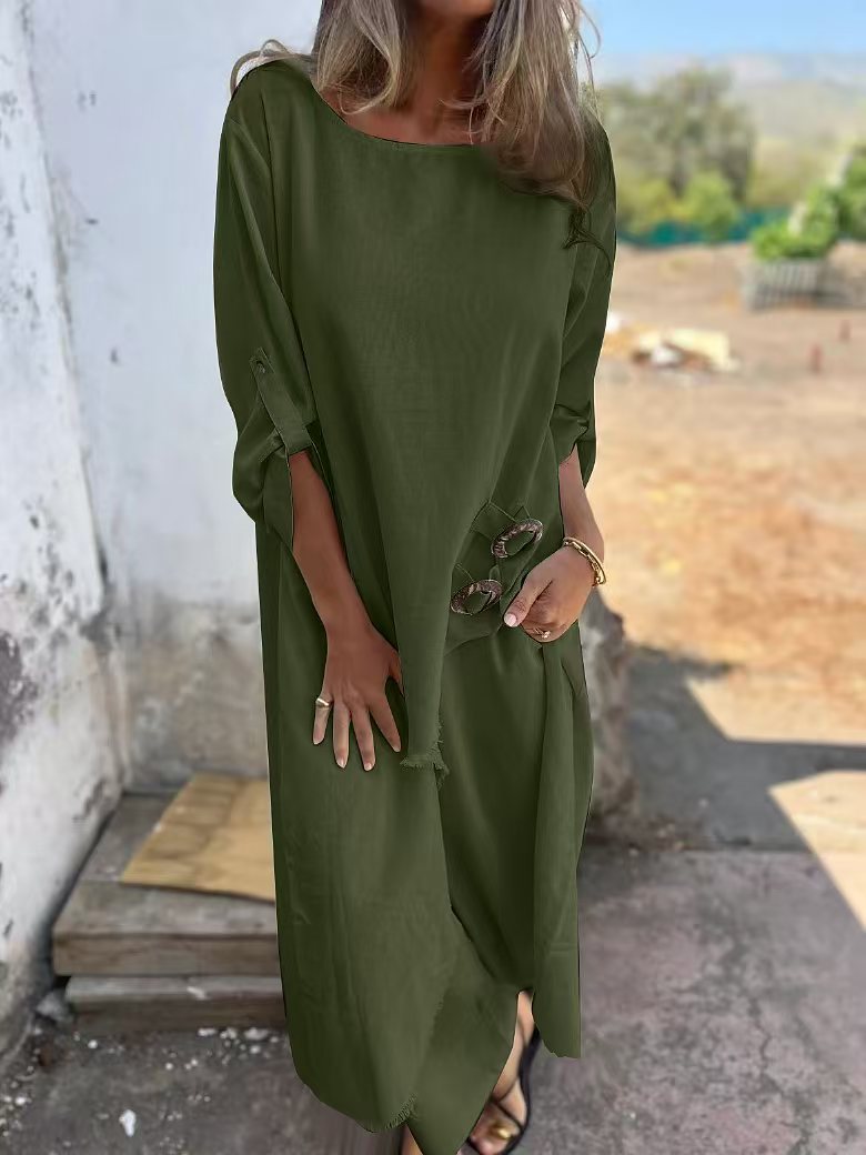 Robe midi décontractée pour femmes Chic und Stil
