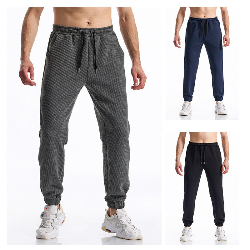 Comfortable sports pants for men with elastic waistband and modern side pockets Chic and Style
