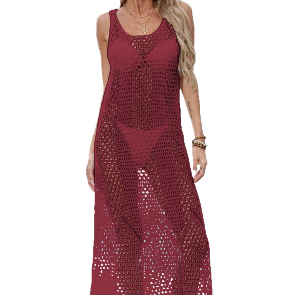 Dames Couverture en Maille en Tissu Ouvert Chic und Stil