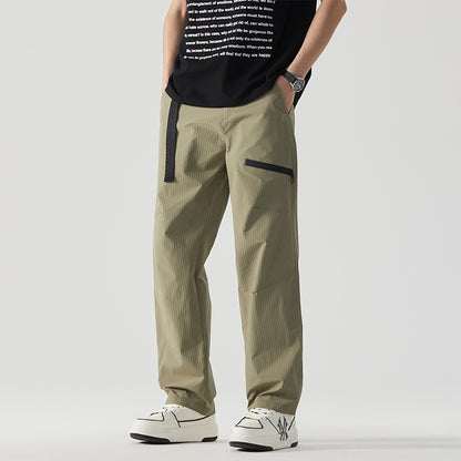 Functional leisure pants for men with practical zip pockets Chic and Style