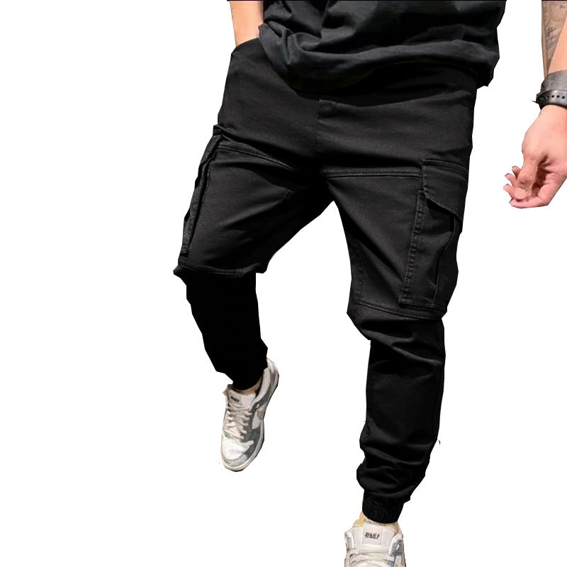 Pantalon cargo décontracté pour hommes avec poches pratiques et coupe sportive Chic und Stil