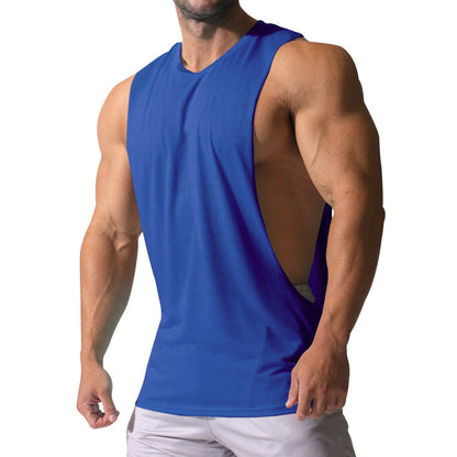 Chemise de sport sans manches pour hommes avec décolleté profond dans le dos et matériau respirant Chic und Stil