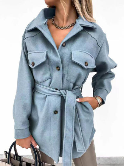 Veste utilitaire pour dames avec une ceinture tendance et des poches pratiques Chic und Stil
