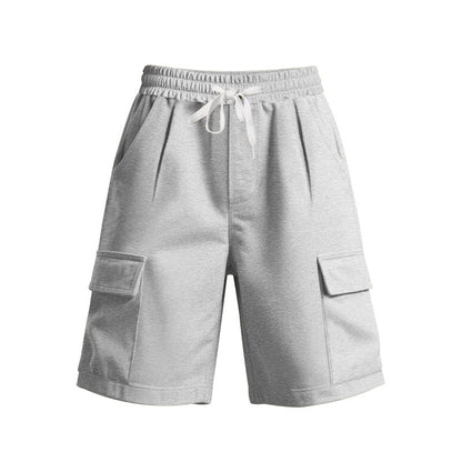 Shorts cargo décontractées pour hommes avec taille élastique et poches fonctionnelles Chic und Stil