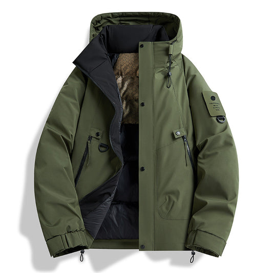 Functional park jacket for men Chic and Style