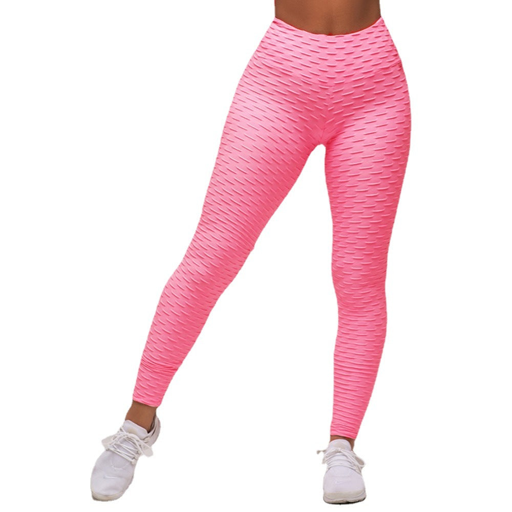 Women’s sports leggings with textured surface Chic and Style