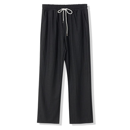 Pantalons de loisirs confortables pour hommes avec taille élastique et poches latérales pratiques Chic und Stil
