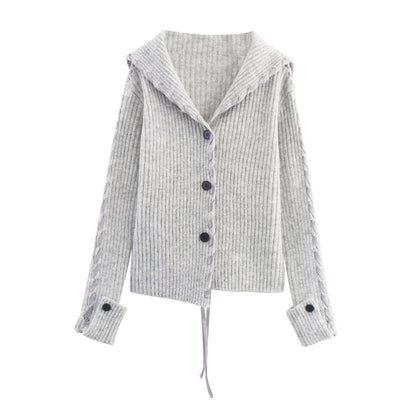 Dames cardigan avec détail de corde innovant Chic und Stil