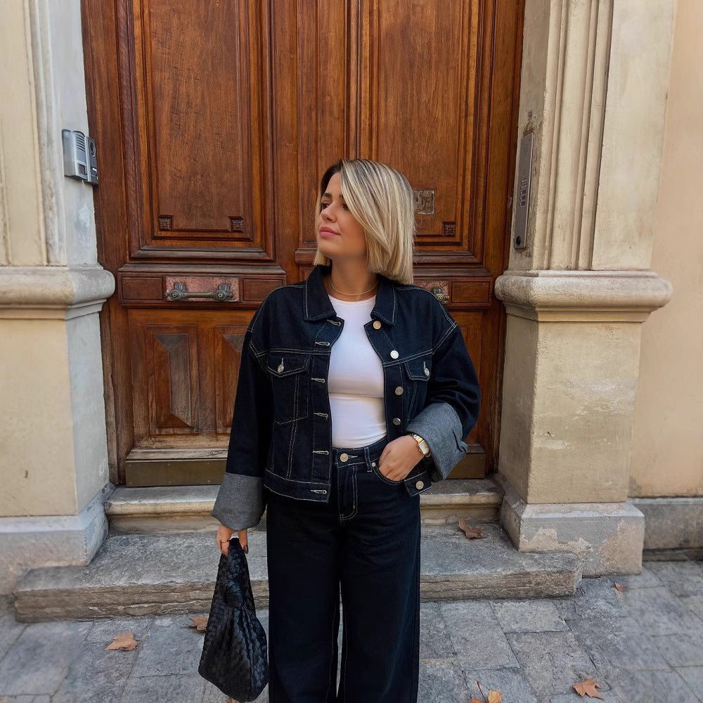 Wide denim pants for women Chic and Style