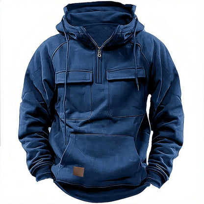 Veste à capuche pratique et chaude pour hommes avec poches Chic und Stil