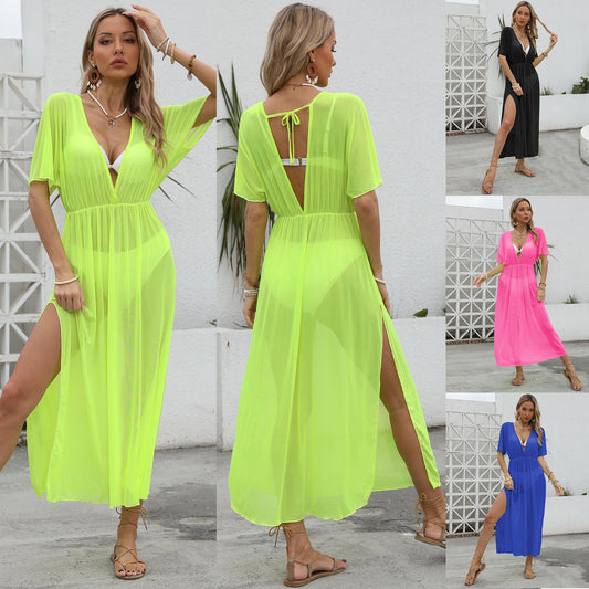 Dames Breezy Maxi Cover-Up Robe Chic und Stil