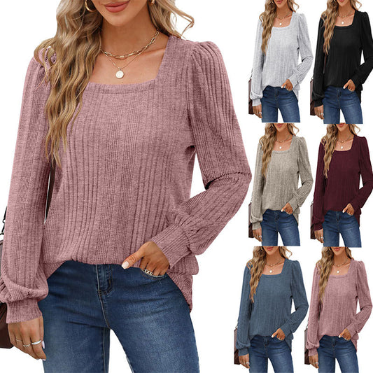 Pull en tricot tendance pour femme avec motif côtelé texturé et coupe large Chic und Stil