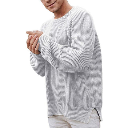 Pull en maille élégant pour hommes avec un design texturé et une coupe moderne Chic und Stil