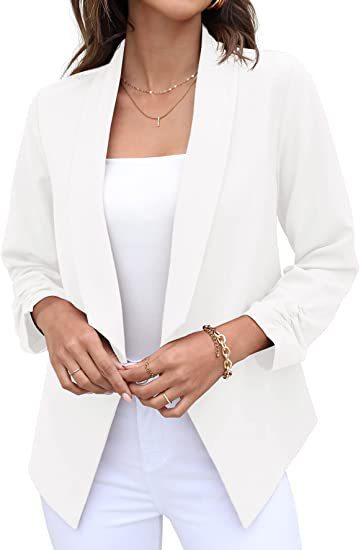 Blazer ouvert décontracté pour femmes Chic und Stil