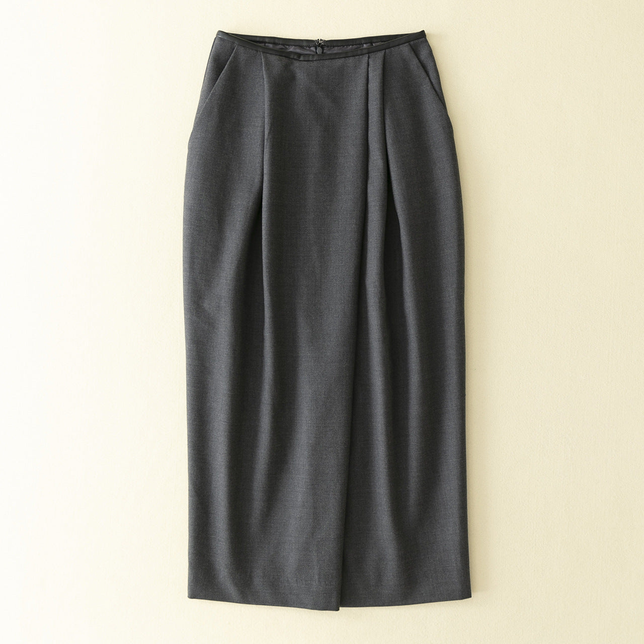 Jupe maxi plissée taille haute pour femmes Chic und Stil